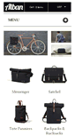 Mobile Screenshot of albanbikebags.com