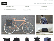 Tablet Screenshot of albanbikebags.com